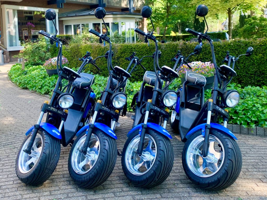 E-chopper rijden